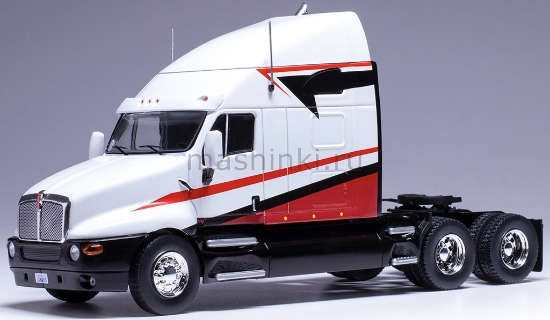 Изображение IXO 1/43 Седельный тягач KENWORTH T2000 1998 white/black/red