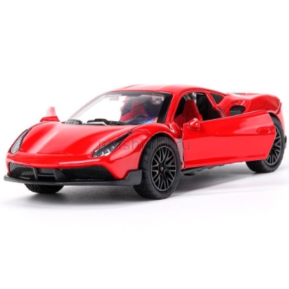 Изображение ТЕХНОПАРК FERRARI 488 GT 12 см красный