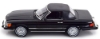 Изображение NOREV 1/18 MERCEDES-BENZ 450 SL R107 US Version American Gigolo 1979 black