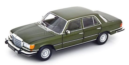 Изображение NOREV 1/18 MERCEDES-BENZ 350 SE W116 US-Version 1973 darkgreen-metallic