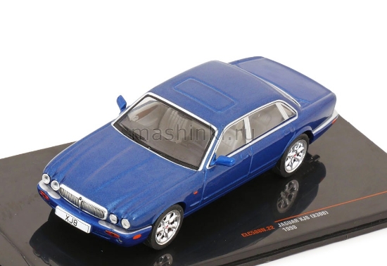 Изображение IXO 1/43 JAGUAR XJ8 (X308) 1998 blue metallic