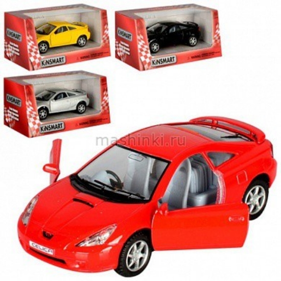 Изображение KINSMART TOYOTA Celica черный/серебристый