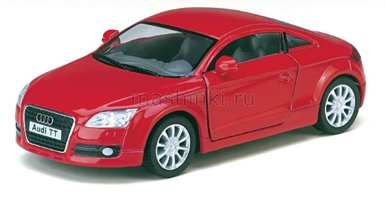 Изображение KINSMART AUDI TT Coupe 2008 серебристый (?)