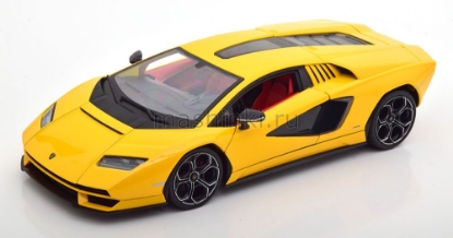 Изображение KINSMART 1/38 LAMBORGHINI Countach LPI 800-4 желтый