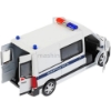 Изображение ТЕХНОПАРК RENAULT Master Полиция 14 см белый