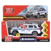 Изображение ТЕХНОПАРК SUZUKI Vitara Полиция 12 см (свет, звук) белый
