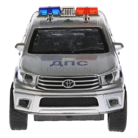 Изображение ТЕХНОПАРК TOYOTA Hilux Полиция 12 см (свет, звук) серебристый