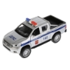 Изображение ТЕХНОПАРК TOYOTA Hilux Полиция 12 см (свет, звук) серебристый
