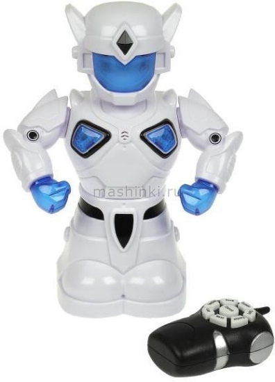 Изображение R/C ТЕХНОДРАЙВ Робот-Супербот (свет, звук, р/у) кор. 25,5х29,1х12 см