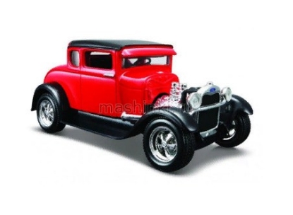 Изображение MAISTO 1/24 FORD Model A yellow, red/желтый, красный