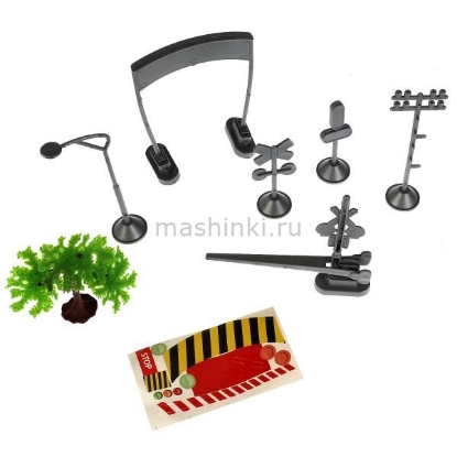 Изображение Ж/Д ИГРАЕМ ВМЕСТЕ САПСАН (свет, звук) 280 см 17 деталей