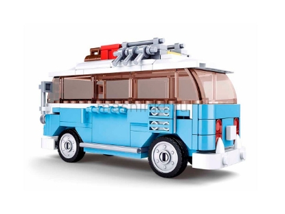 Изображение Конструктор SLUBAN Микроавтобус фигурки 227 деталей