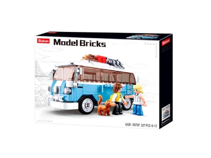 Изображение Конструктор SLUBAN Микроавтобус фигурки 227 деталей