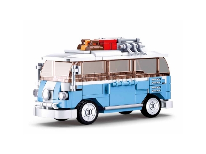 Изображение Конструктор SLUBAN Микроавтобус фигурки 227 деталей