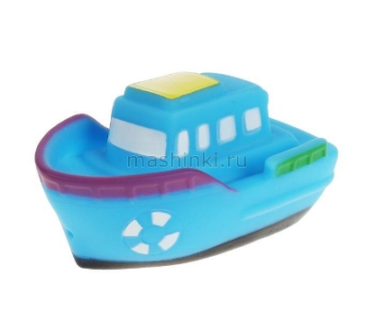 Изображение Пластизоль КАПИТОШКА Игр. д/ванны Катер сетка