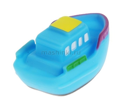 Изображение Пластизоль КАПИТОШКА Игр. д/ванны Катер сетка