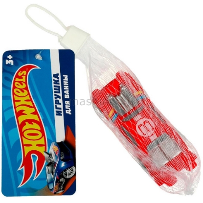 Изображение Пластизоль КАПИТОШКА Игр. д/ванны Машинка ХОТ ВИЛС красная