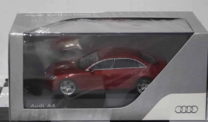 Изображение DEALER MODEL-SPARK 1/43 AUDI A4 Limousine 2015 matador red