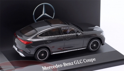 Изображение DEALER MODEL 1/43 MERCEDES-BENZ GLC Coupe (C254) 2023 dark gray metallic