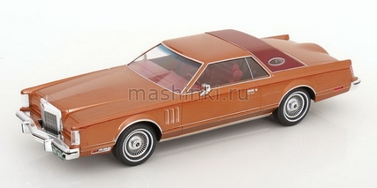 Изображение MODELCAR 1/18 LINCOLN Continental Mark V 1978 copper