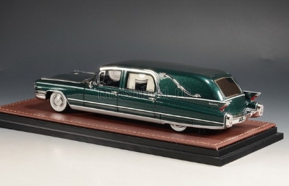 Изображение GLM STAMP 1/43 CADILLAC Eureka Landau hearse (катафалк) 1960 glencoe green irid
