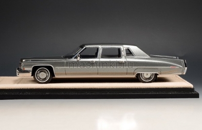 Изображение GLM STAMP 1/43 CADILLAC Fleetwood 75 Limousine 1973 park avenue gray poly
