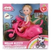 Изображение Кукла КАРАПУЗ HELLO KITTY Машенька 12 см на скутере