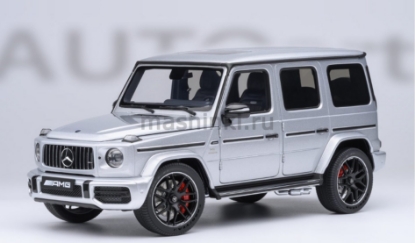 Изображение AUTOART 1/18 MERCEDES-AMG G63 2019 iridium silver metallic