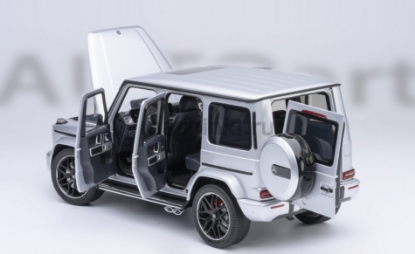 Изображение AUTOART 1/18 MERCEDES-AMG G63 2019 iridium silver metallic