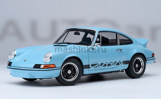 Изображение AUTOART 1/18 PORSCHE 911 Carrera 2.7 RS blue/black
