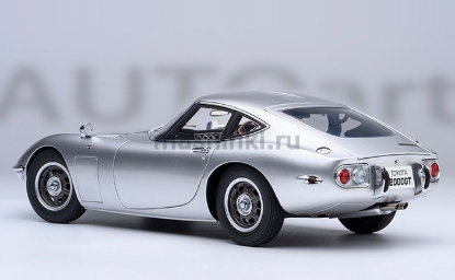 Изображение AUTOART 1/18 TOYOTA 2000GT 1967 silver