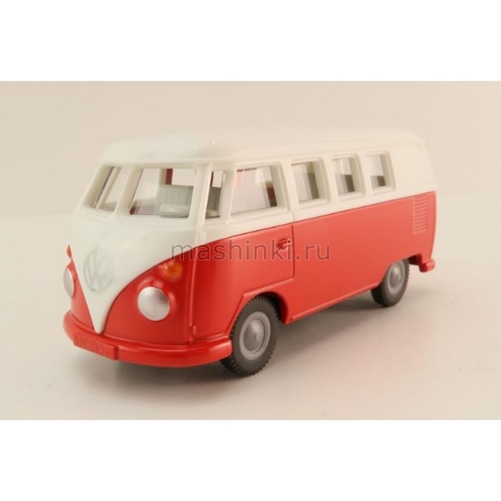 Изображение SIKU Автобус VW T1 красно-белый