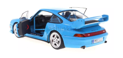Изображение SOLIDO 1/18 PORSCHE 911 (993) Clubsport blue