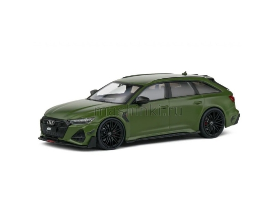 Изображение SOLIDO 1/43 AUDI RS6-R Avant 2022 matt oliv