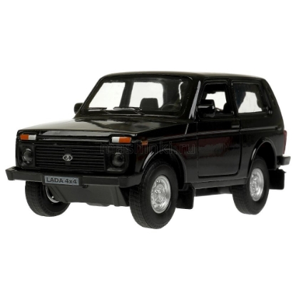 Изображение ТЕХНОПАРК LADA 4X4 (ВАЗ-2121 НИВА) 12 см черный