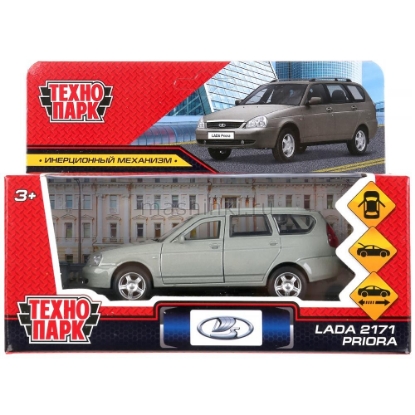 Изображение ТЕХНОПАРК LADA 2171 Priora универсал 12 см бежевый