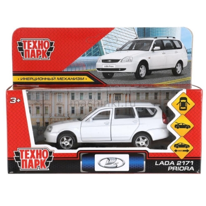 Изображение ТЕХНОПАРК LADA 2171 Priora универсал 12 см белый