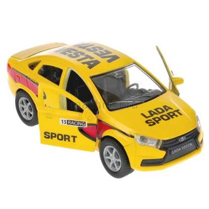 Изображение ТЕХНОПАРК LADA Vesta седан Спорт 12 см желтый