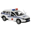 Изображение ТЕХНОПАРК LADA Vesta SW Cross Полиция 12 см белый