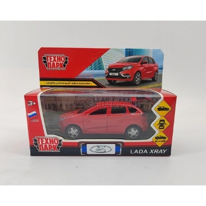 Изображение ТЕХНОПАРК LADA Xray 12 см красный