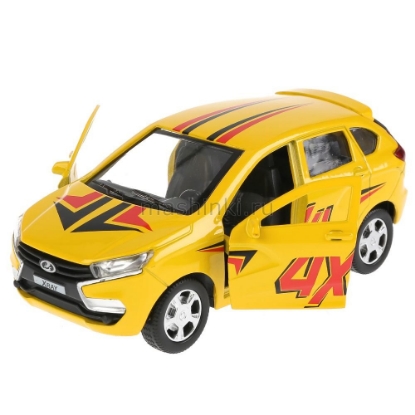 Изображение ТЕХНОПАРК LADA Xray Спорт 12 см желтый