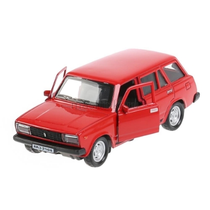 Изображение ТЕХНОПАРК ВАЗ-2104 ЖИГУЛИ 12 см красный