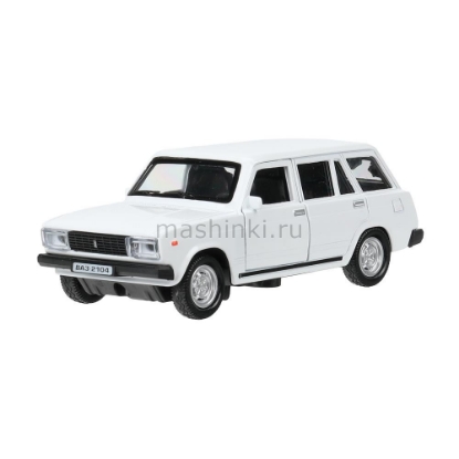 Изображение ТЕХНОПАРК ВАЗ-2104 ЖИГУЛИ 12 см белый