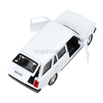 Изображение ТЕХНОПАРК ВАЗ-2104 ЖИГУЛИ 12 см белый