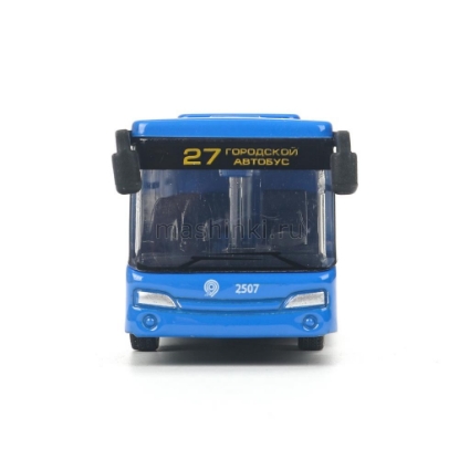 Изображение ТЕХНОПАРК Автобус-гармошка 18 см синий