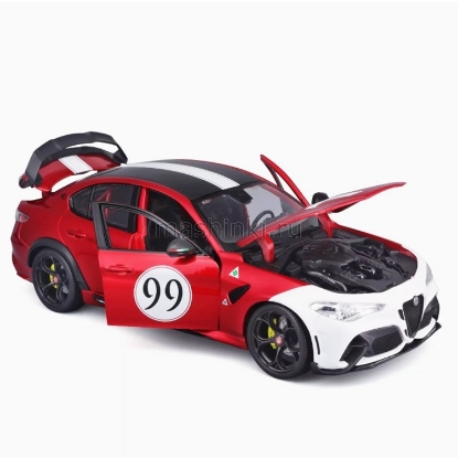 Изображение BBURAGO 1/18 ALFA ROMEO Giulia GTA (4/6) red/красный