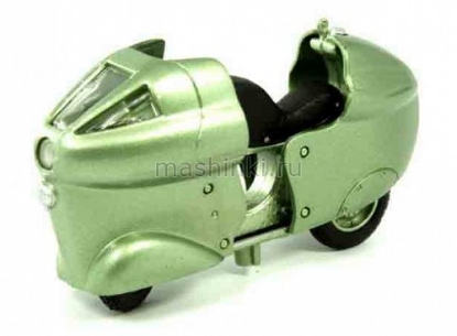 Изображение MAISTO 1/18 VESPA MONTHLERY 1950 мотороллер green/зеленый