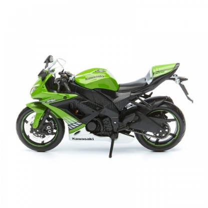 Изображение MAISTO 1/12 Мотоцикл KAWASAKI Ninja ZX-10R green/зеленый