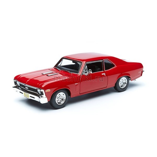 Изображение MAISTO 1/18 CHEVROLET Nova SS Coupe red/красный