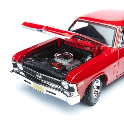 Изображение MAISTO 1/18 CHEVROLET Nova SS Coupe (4/4) red/красный